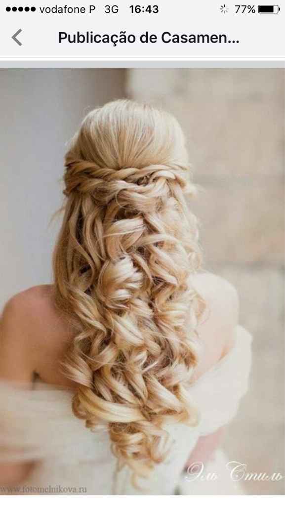Alguma noiva ja tem o penteado para o grande dia em mente ? - 1