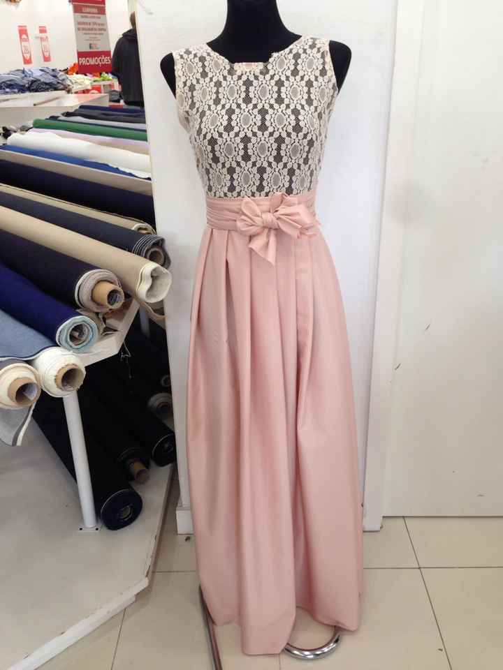 Vestido damas de honor - modelo - 1