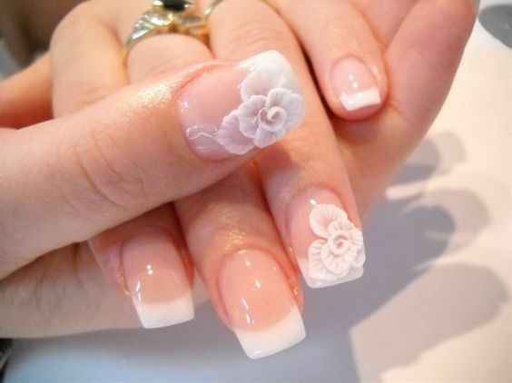 Unhas da noiva 👰 - 2