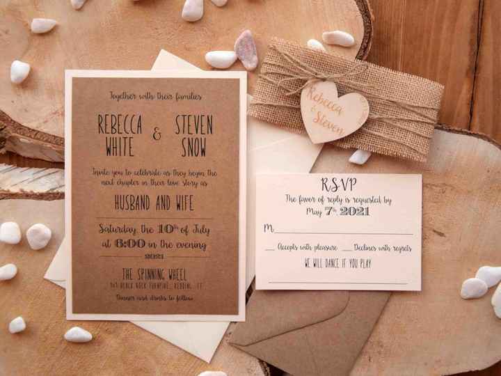 Convites de Casamento - 2