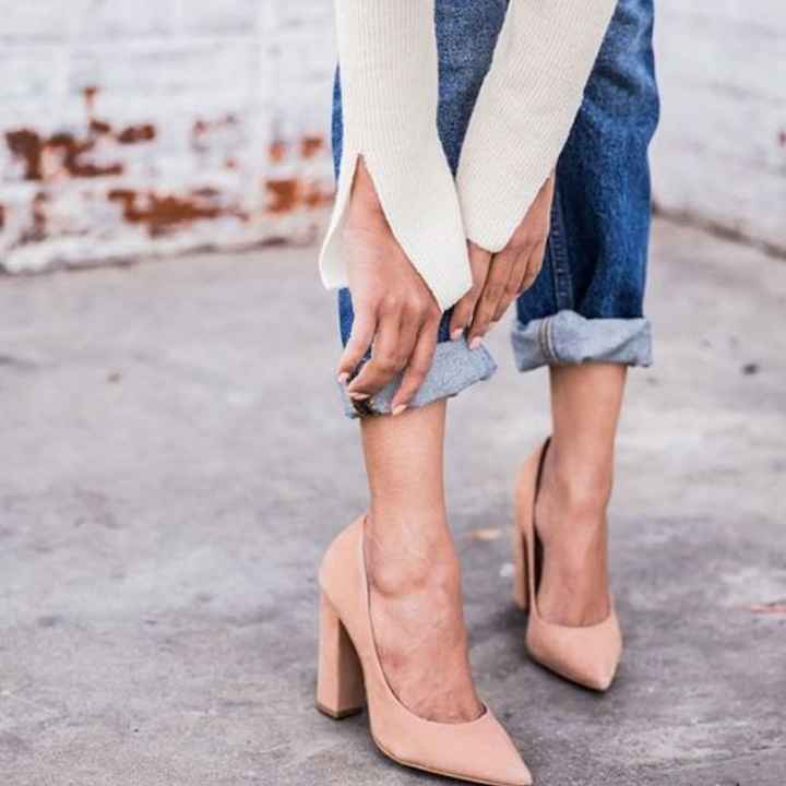 o Arco íris Invade a Comunidade com Inspirações Cor ( Nude ) - Sapatos 🌈 - 4