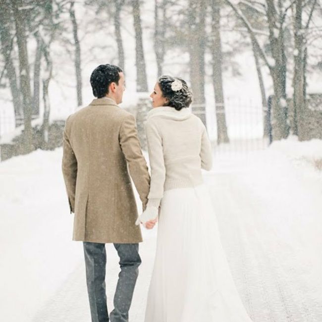 Inspiracões para Noivas - Casamentos de Inverno ❄ 6
