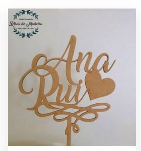 B&P -  O nosso Bolo e Cake Topper ❤️ 9