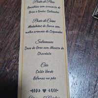 Menu's - 1