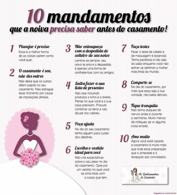 10 mandamentos da noiva - 1