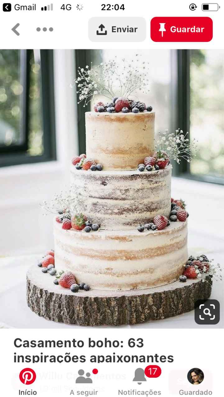 Bolo de casamento - 1
