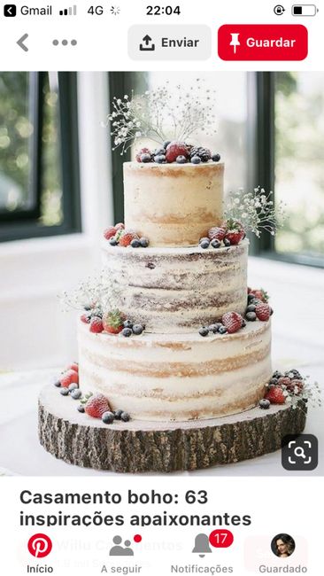 Bolo de casamento - 1