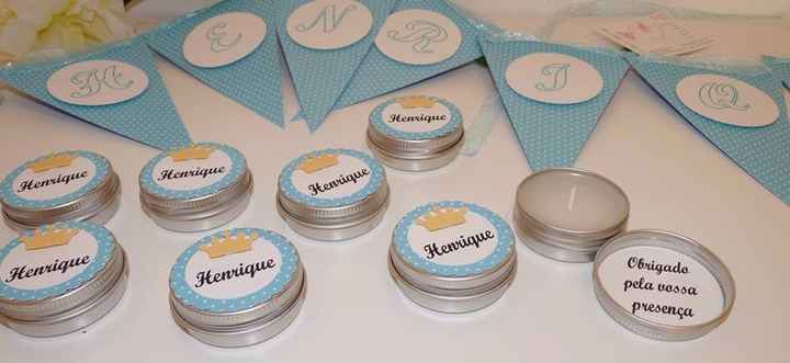 Lembrança do batizado