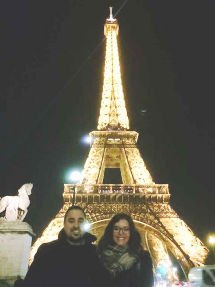 Nós em Paris, a cidade do amor, a minha cidade