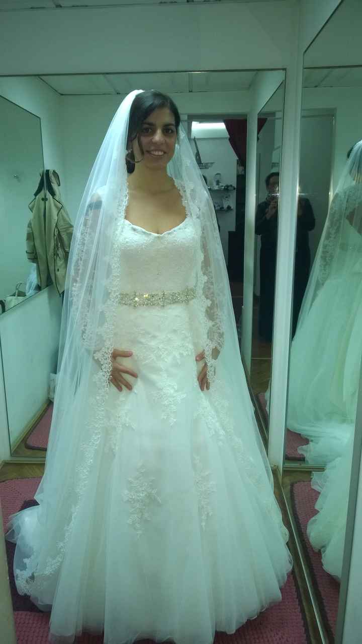 O meu vestido de noiva 