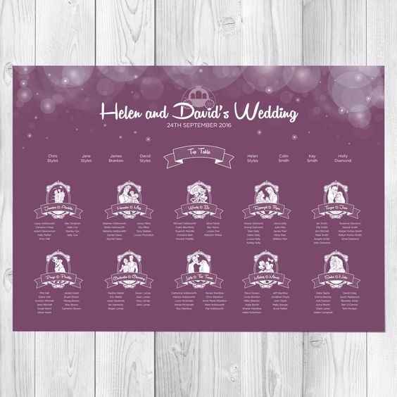 1 seating plan