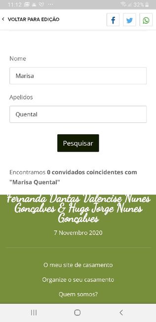 Meus convidados não conseguem confirmar presença lá no meu site, o que devo fazer? 2