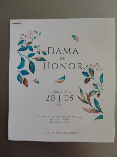 Convites damas de honra e madrinha do noivo 3
