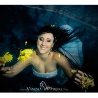Sessão de fotos de casamento debaixo d´água