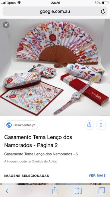  Damos de honor - lenços dos namorados - 1