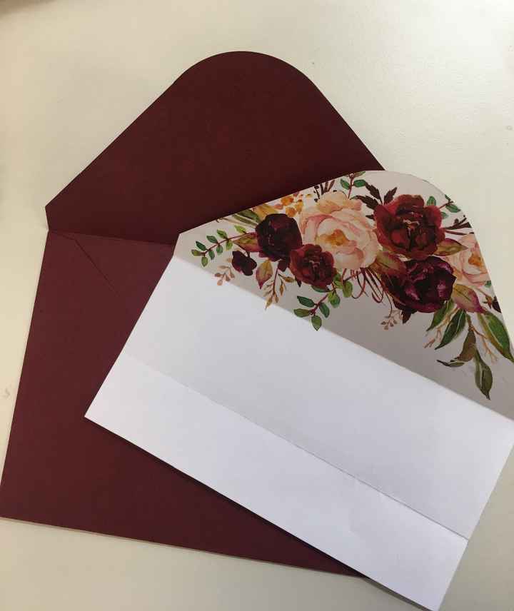 Envelope + Forro 