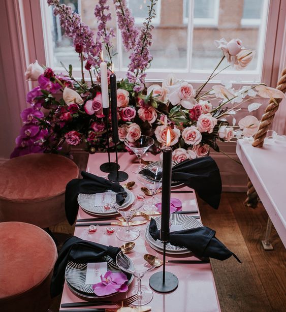 #Outubrorosa - Inspirações Pink and Black 6