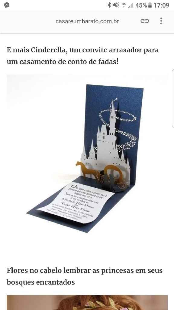 Tema de casamento: Disney - 1