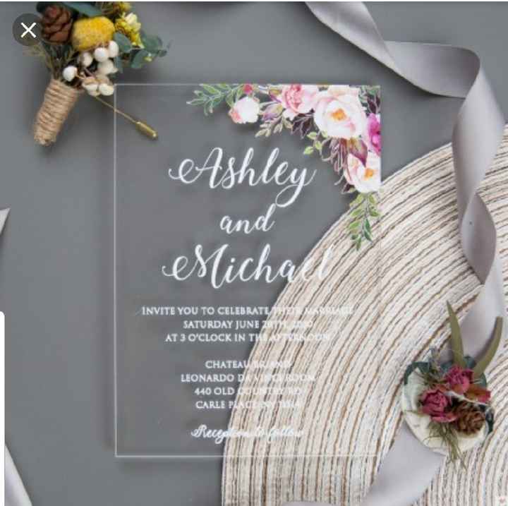 Convite de casamento - 2