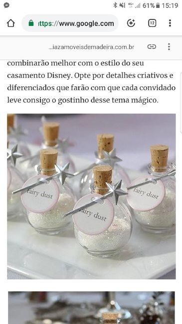 Tema de casamento: Disney - 1