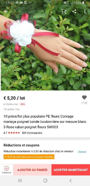 Pulseiras para as damas de honor 1