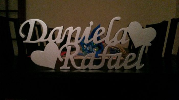 Letras de madeira - 2