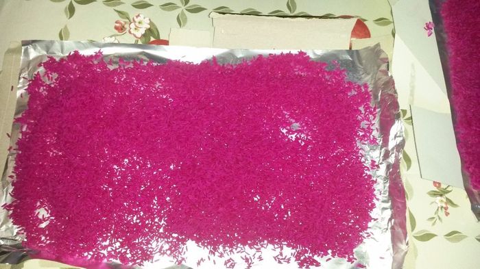 Arroz colorido