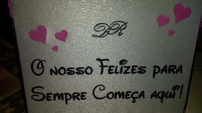 Placas de boas-vindas