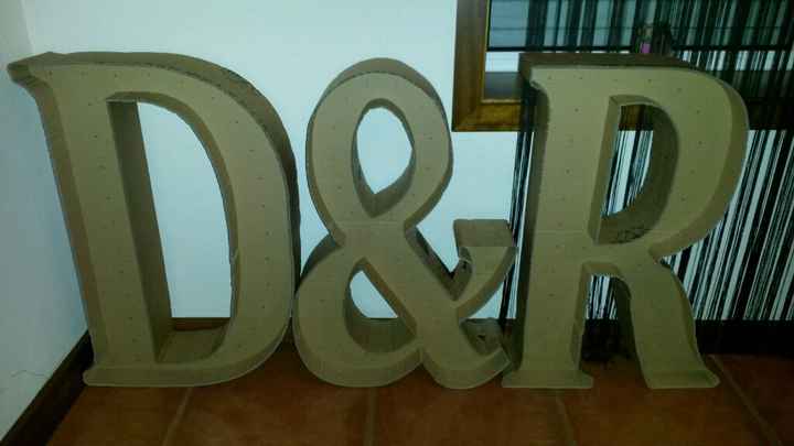 Letras luminosas - 1