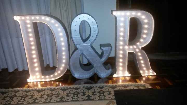 Letras luminosas