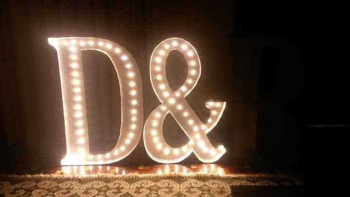 Letras luminosas