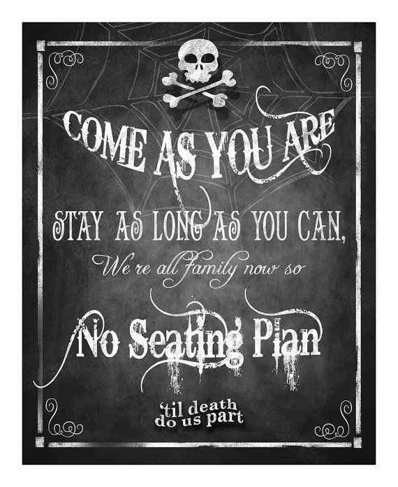 Seating plan