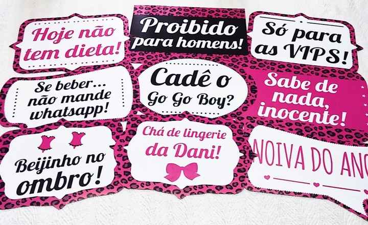 plaquinhas