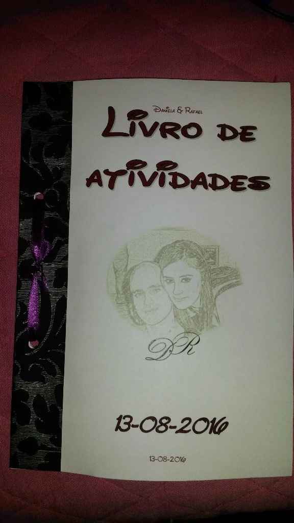 Livro de atividades