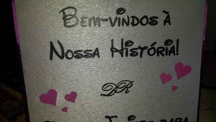 Placas de boas-vindas