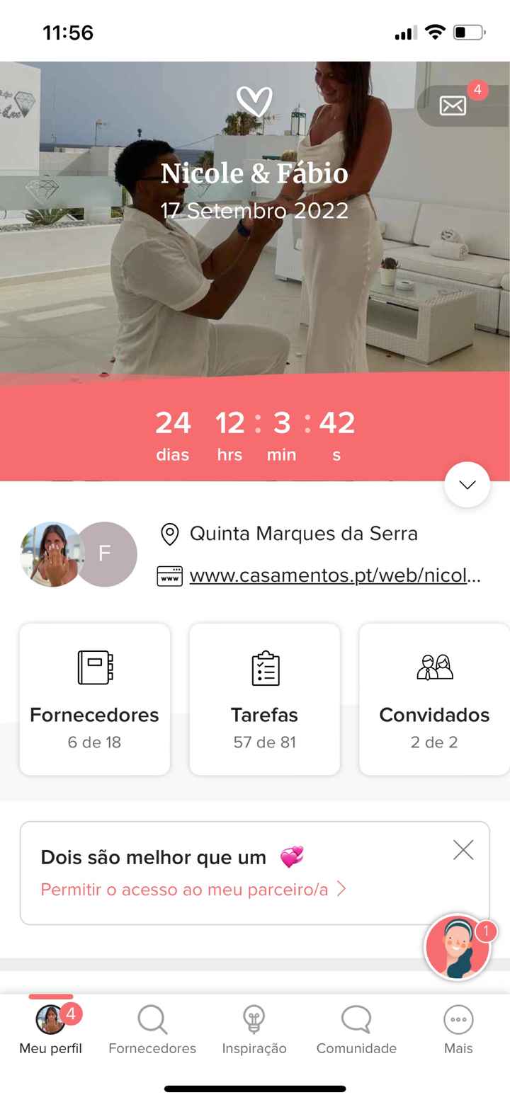 Contagem decrescente 24 dias ❤️🥳🥹 - 1