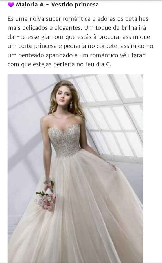 Débora: o meu vestido de noiva ideal é: a Vestido Princesa - 1