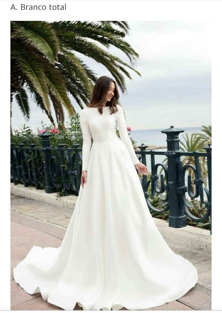 Branco ou Colorido 👰🏻 : Qual te faz suspirar? - 1