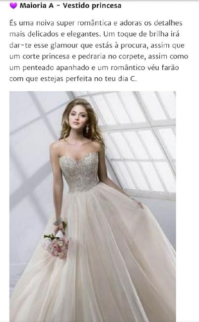 Débora: o meu vestido de noiva ideal é: a Vestido Princesa - 1
