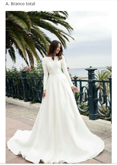 Branco ou Colorido 👰🏻 : Qual te faz suspirar? - 1