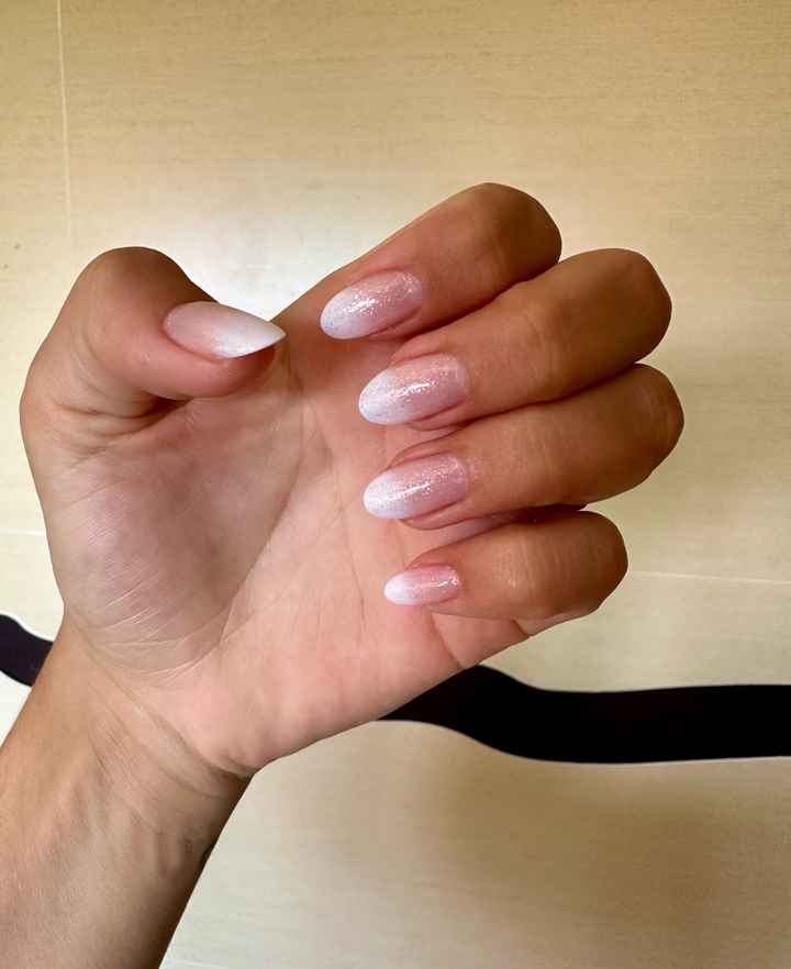 As unhas do grande dia 💍 - 2