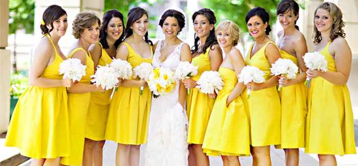 Que cor é aconselham para as damas de honor? o meu casamento irá ocorrer no Verão. Têm alguma sugest