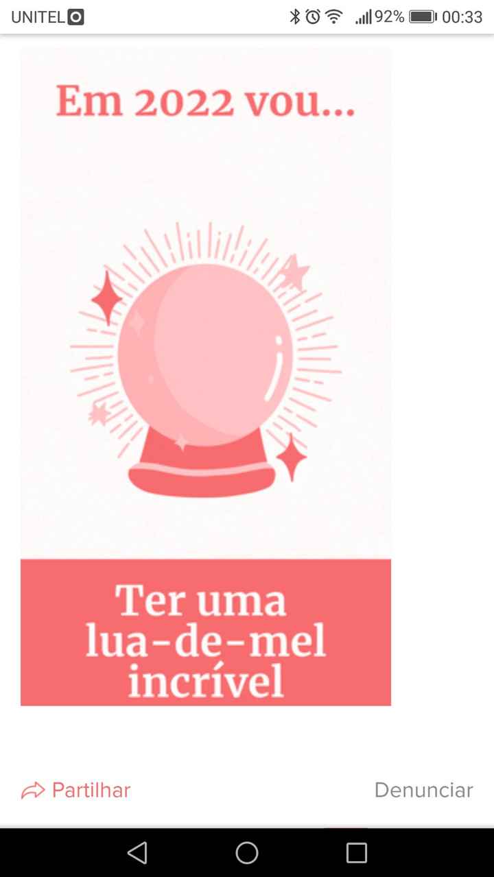 Em 2022, eu vou... - 1