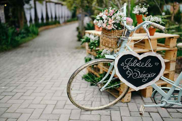 Decoração de Jardim - Bicicleta - 5