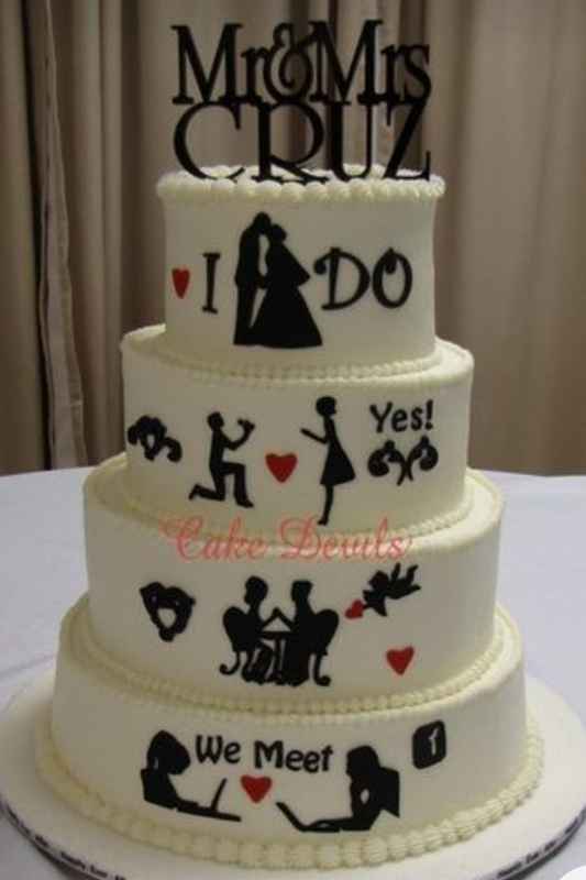 Bolo de Casamento - História da Relação - 1