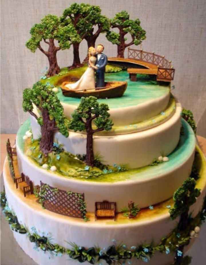 Bolos de Casamento - Opções bem diferentes - 5