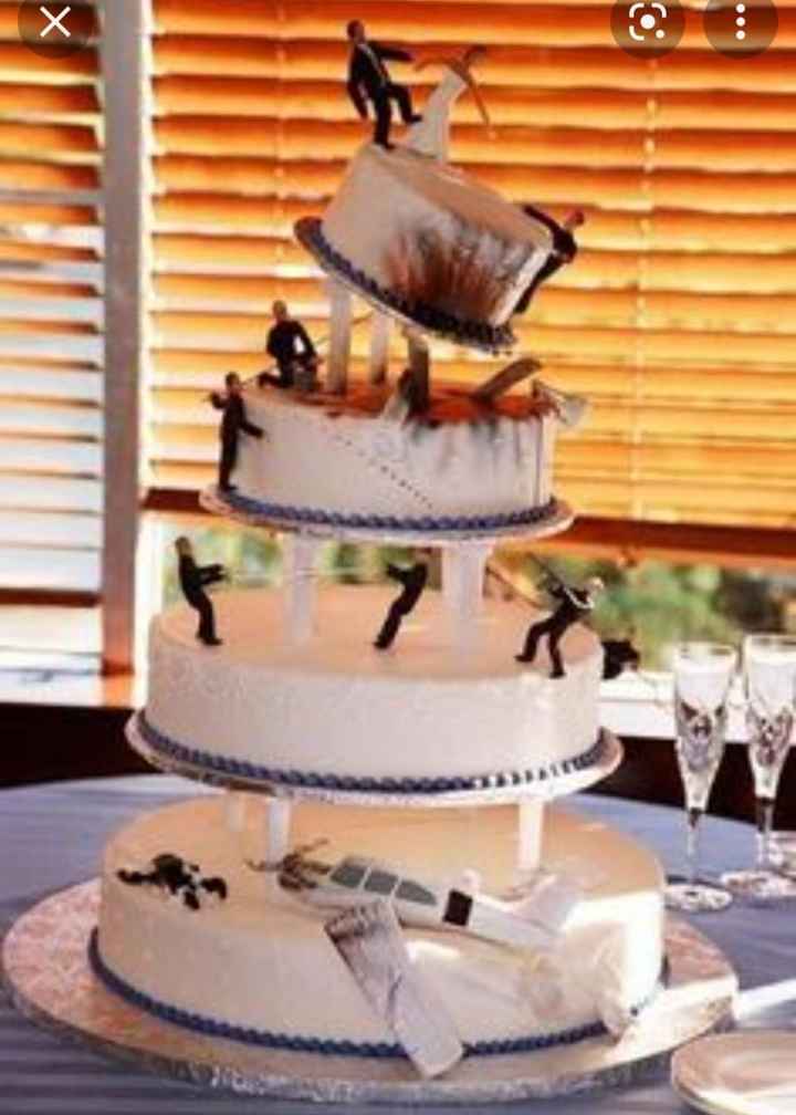 Bolos de Casamento - Opções bem diferentes - 11