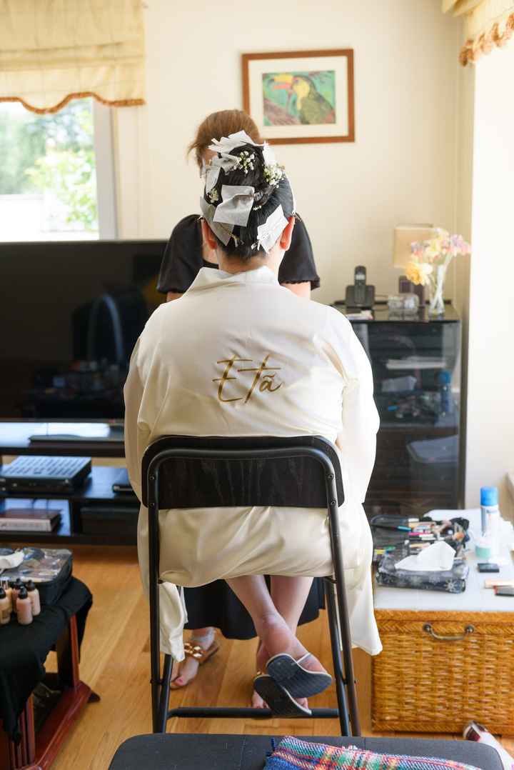 Preparação no dia c - make e cabelo - 7