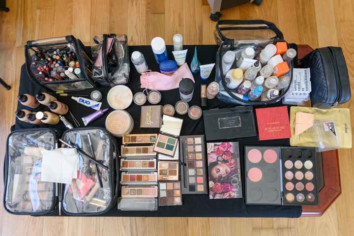 Preparação no dia c - make e cabelo - 8