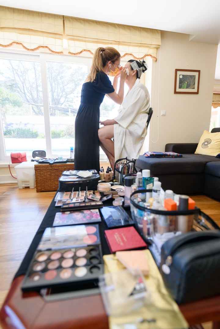 Preparação no dia c - make e cabelo - 11